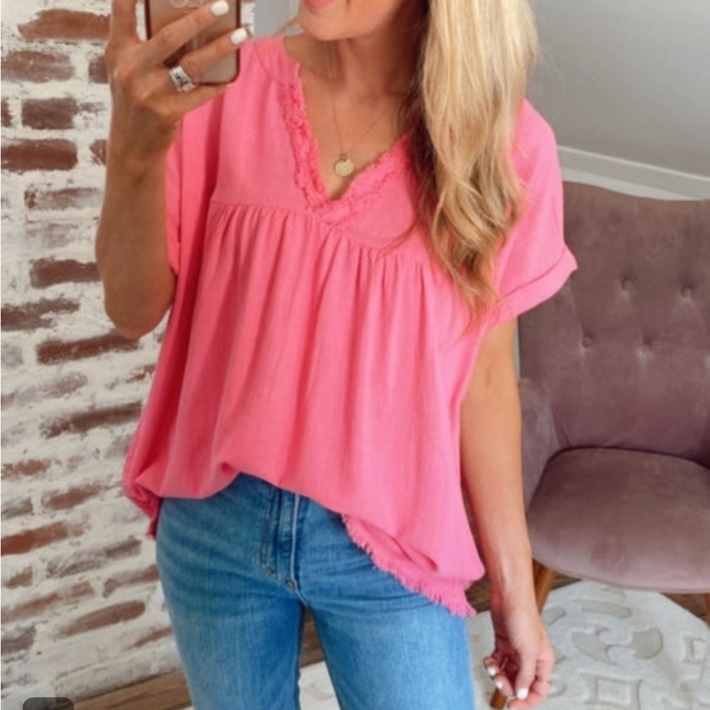 Pink Women's Top